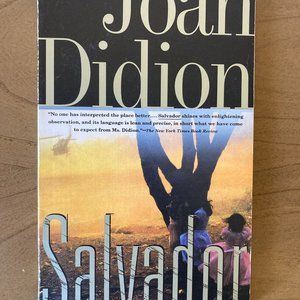 Used Book "Salvador" by Joan Didion Current Affairs Literature Civil War